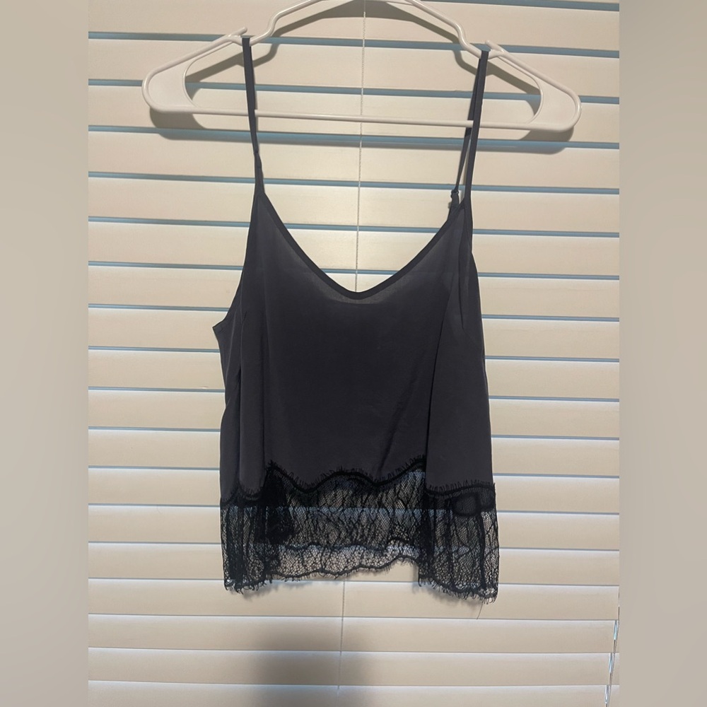 Wilfred Silk Lace Top